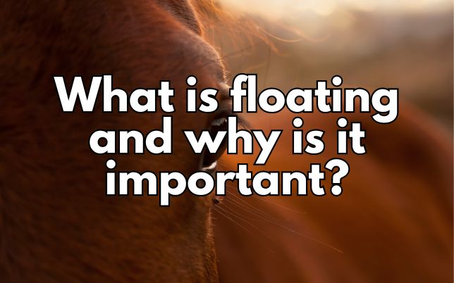 What is floating and why is it important?